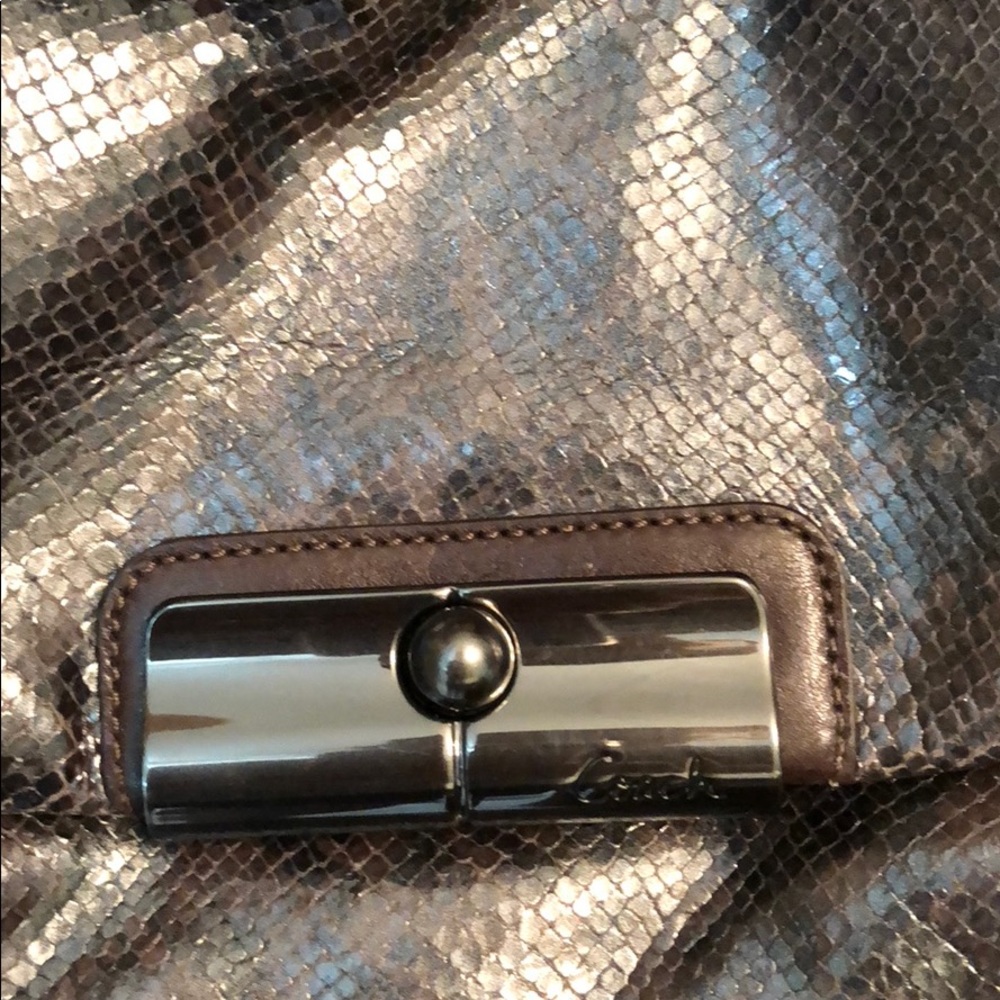 Coach Snakeskin/Python Bag. - image 3